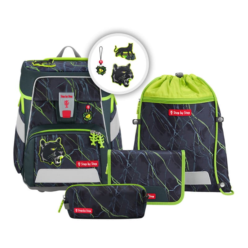 SPACE Schulranzen-Set 5-teilig Danger Cat Chiko | Step by Step