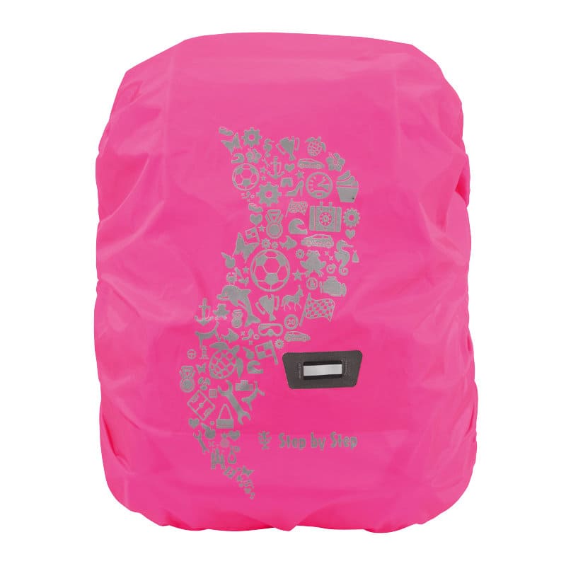 Regen-/Sicherheitshülle Medium Pink | Step by Step