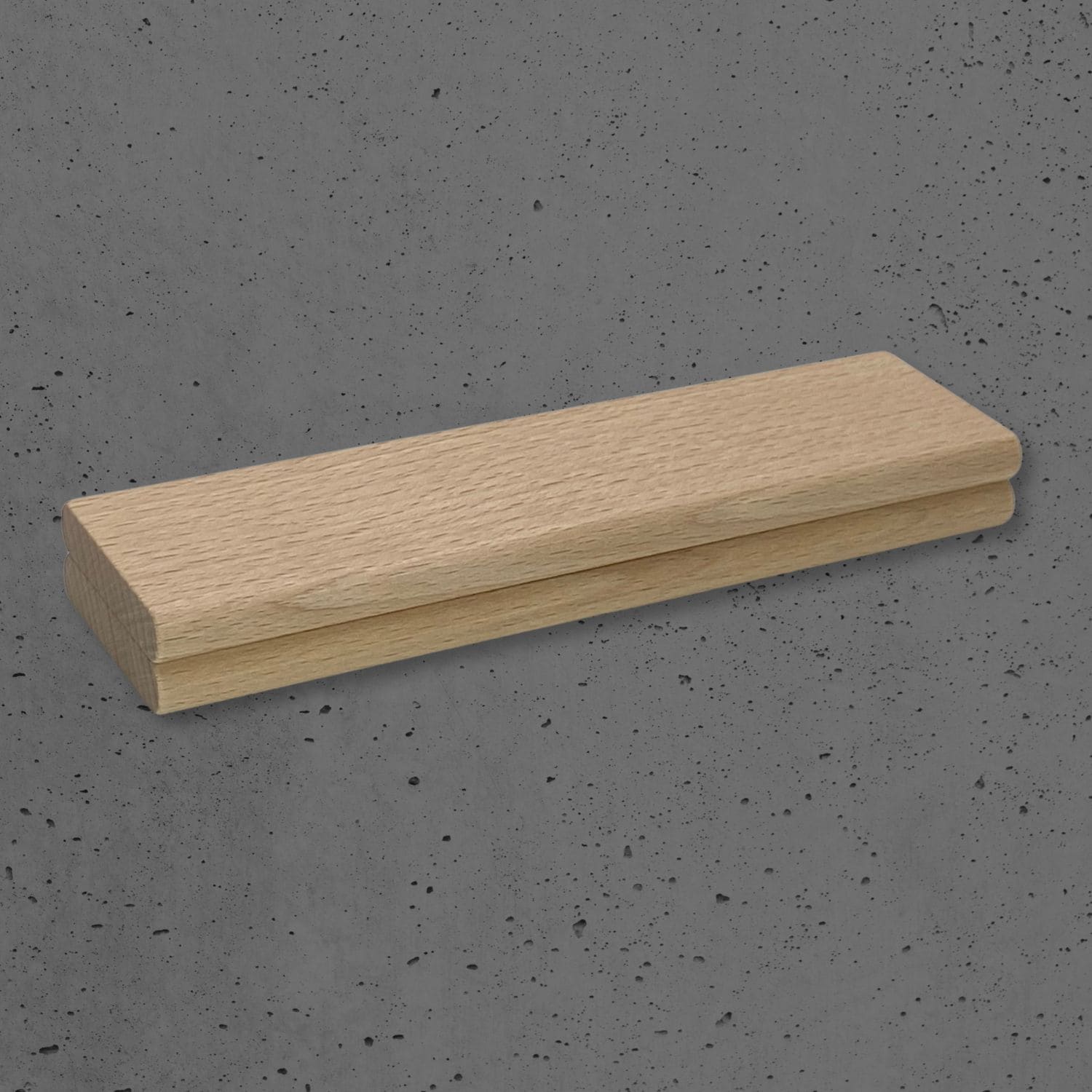 Double Buche natur Holzetui | e+m Holzprodukte