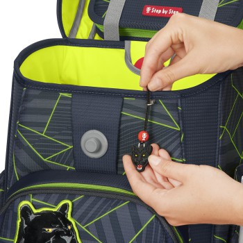 Step by Step CLOUD Schulranzen-Set "Dark Cat Chiko"