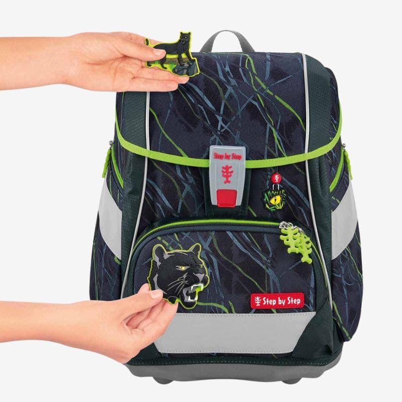 2in1 Schulranzenset „Danger Cat Chiko“