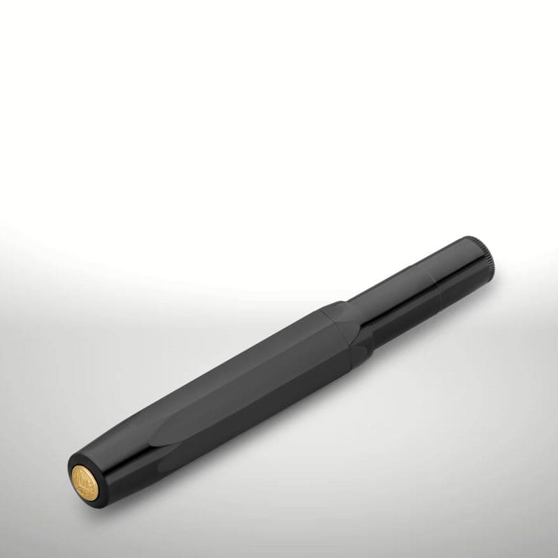 Kaweco CLASSIC SPORT Füllhalter schwarz vergoldete Feder B