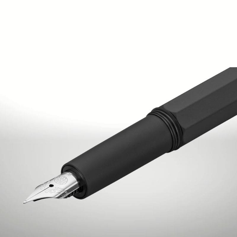 Kaweco ORIGINAL Füllhalter Black-Chrom Stahlfeder M250