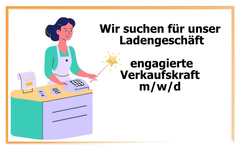 Stellenausschreibung Verkaufskraft Voll-/Teilzeit oder Aushilfe bei KoenigPlus 