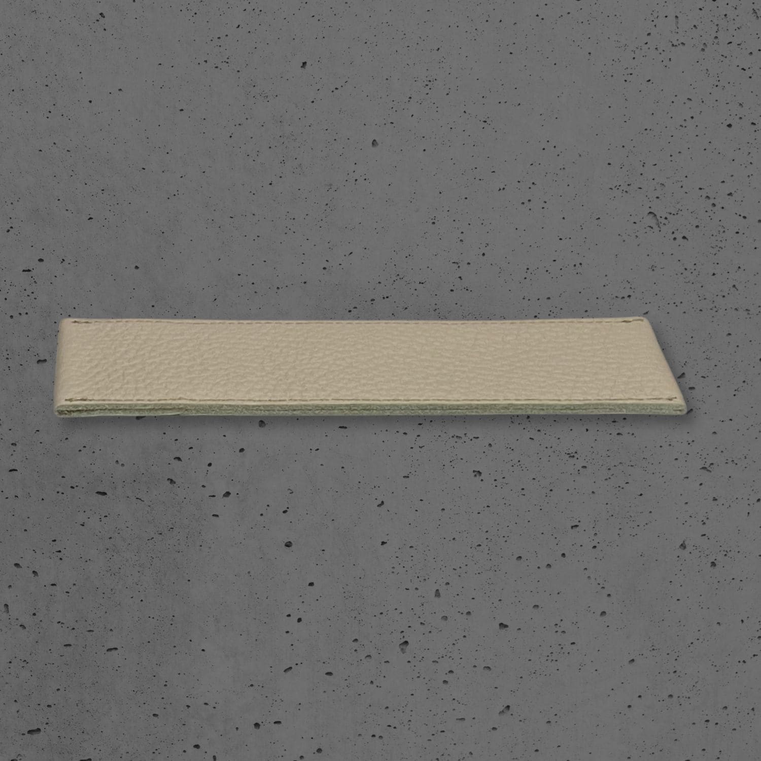 Stift-Etui  L Leder stone-white | e+m Holzprodukte