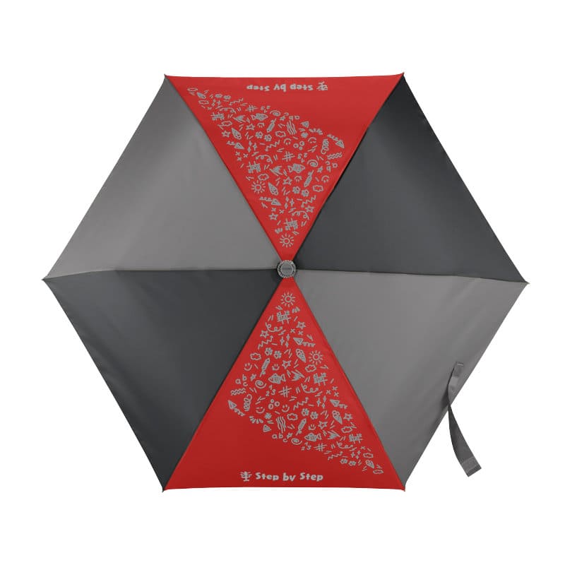  Regenschirm Magic Rain Effekt Red | Step by Step