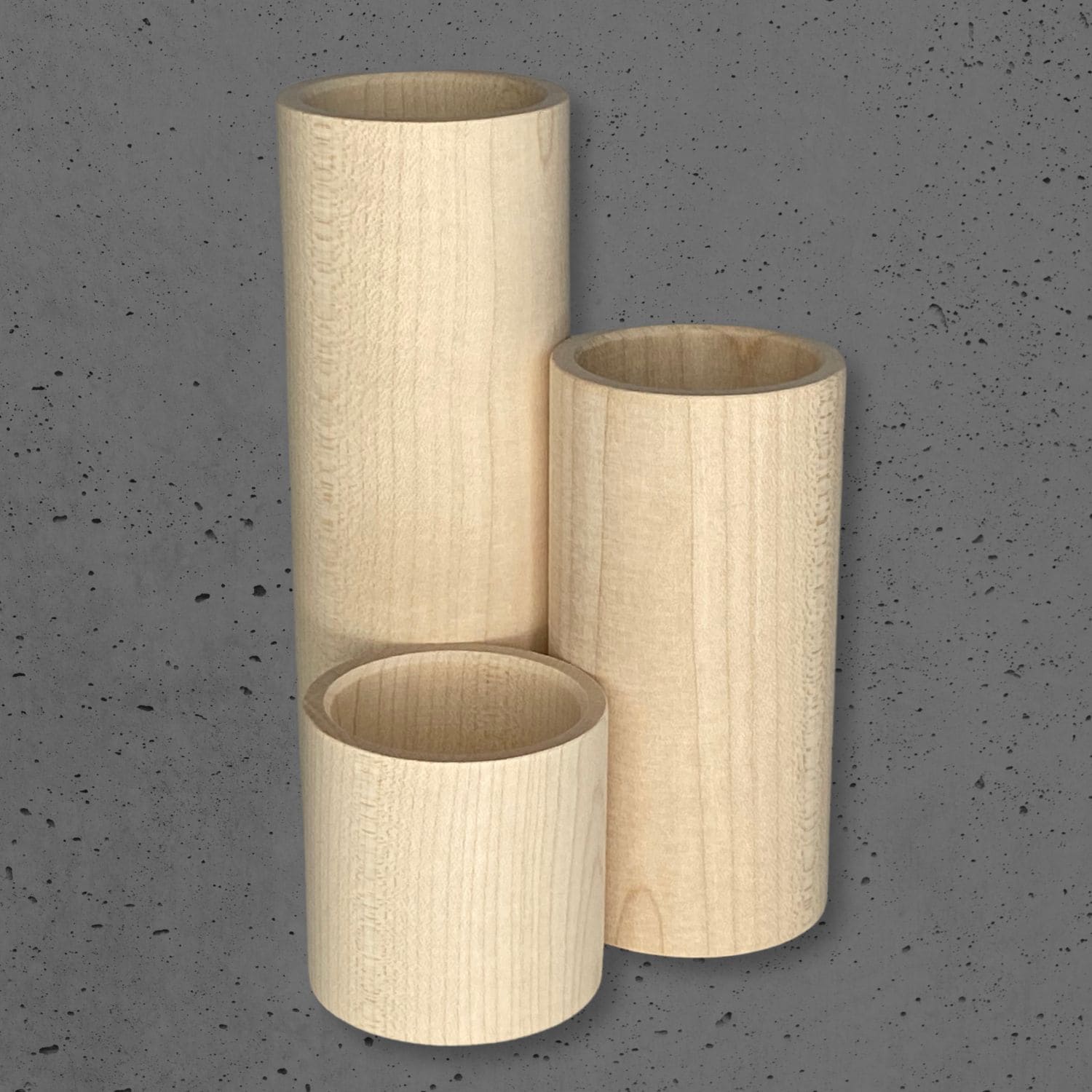 STEP Stiftebecher Bergahorn natur | e+m Holzprodukte