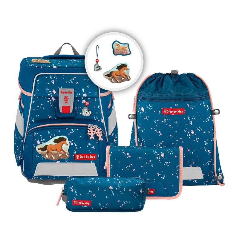 SPACE Schulranzen-Set 5-teilig Wild Horse Ronja  Step by Step