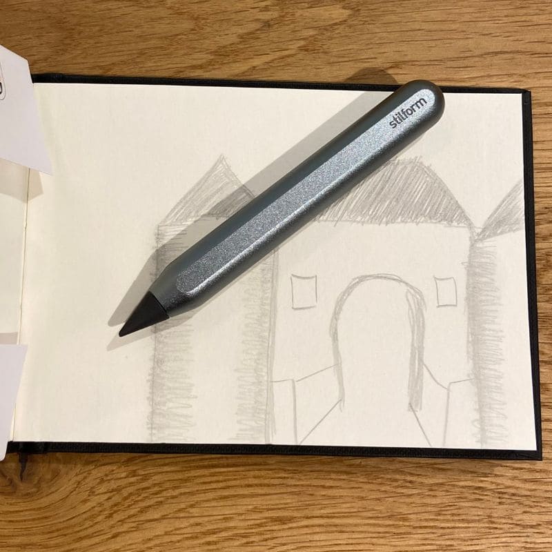 Sketching to go - stilform Nano AEON Pencil Comet & Sketchbook D&S