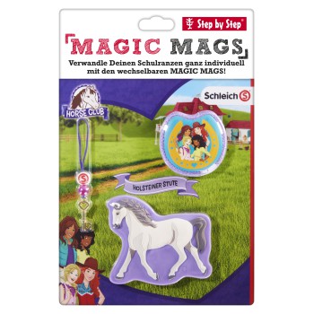 Step by Step MAGIC MAGS Schleich, Horse Club, Holsteiner Stute
