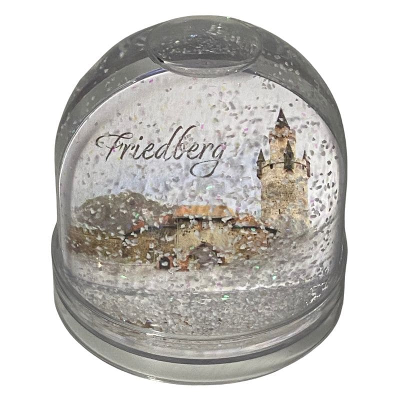 Friedberg Schneekugel Burgtor Nord