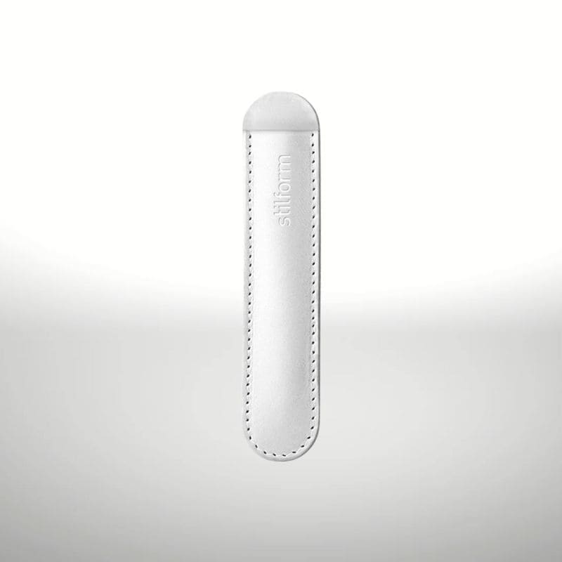 Stilform Pouch Lederetui Weiß