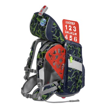 Step by Step 2IN1 Schulranzen-Set WILD T-REX TARO