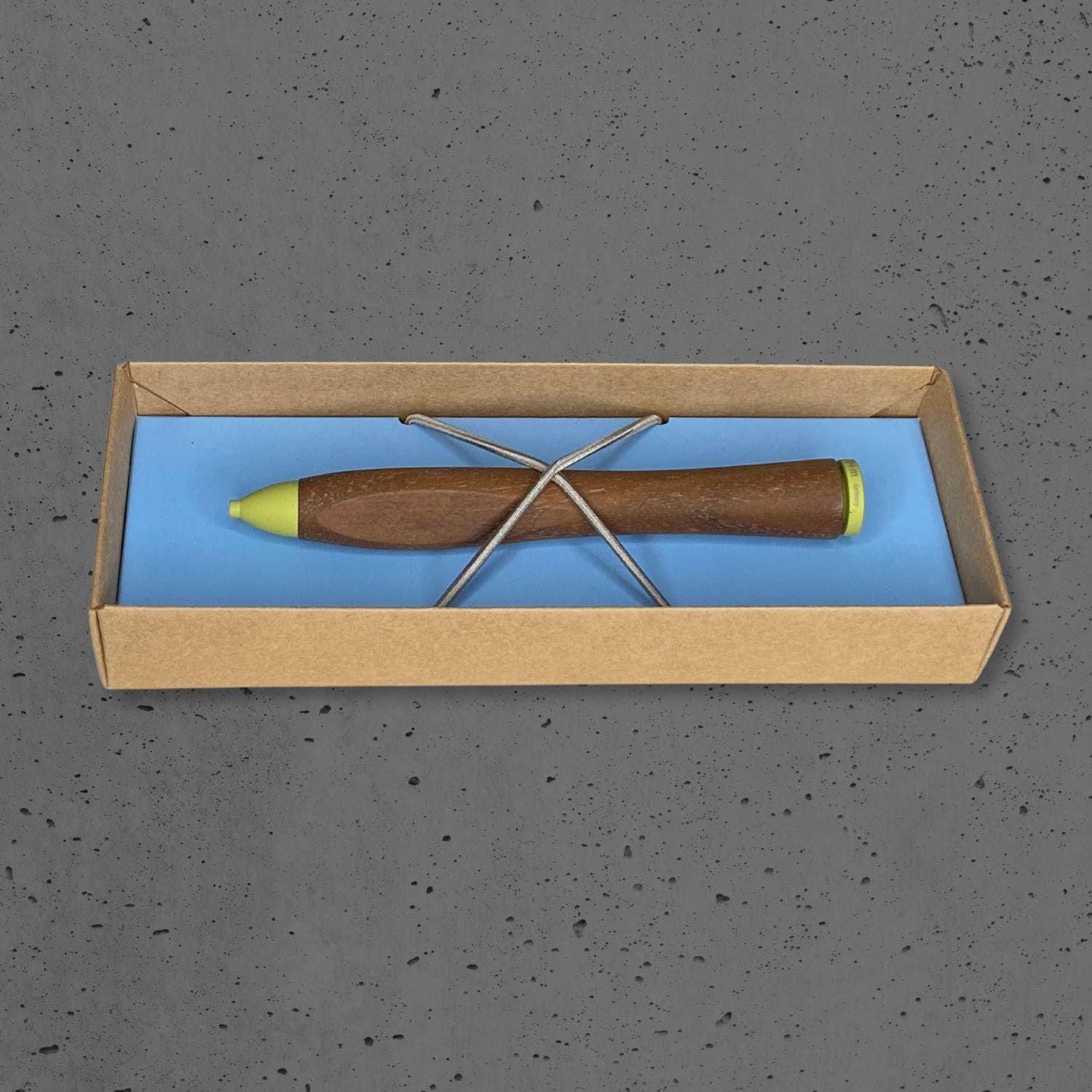 Swing Kugelschreiber Walnuss Oregano  | e+m Holzprodukte