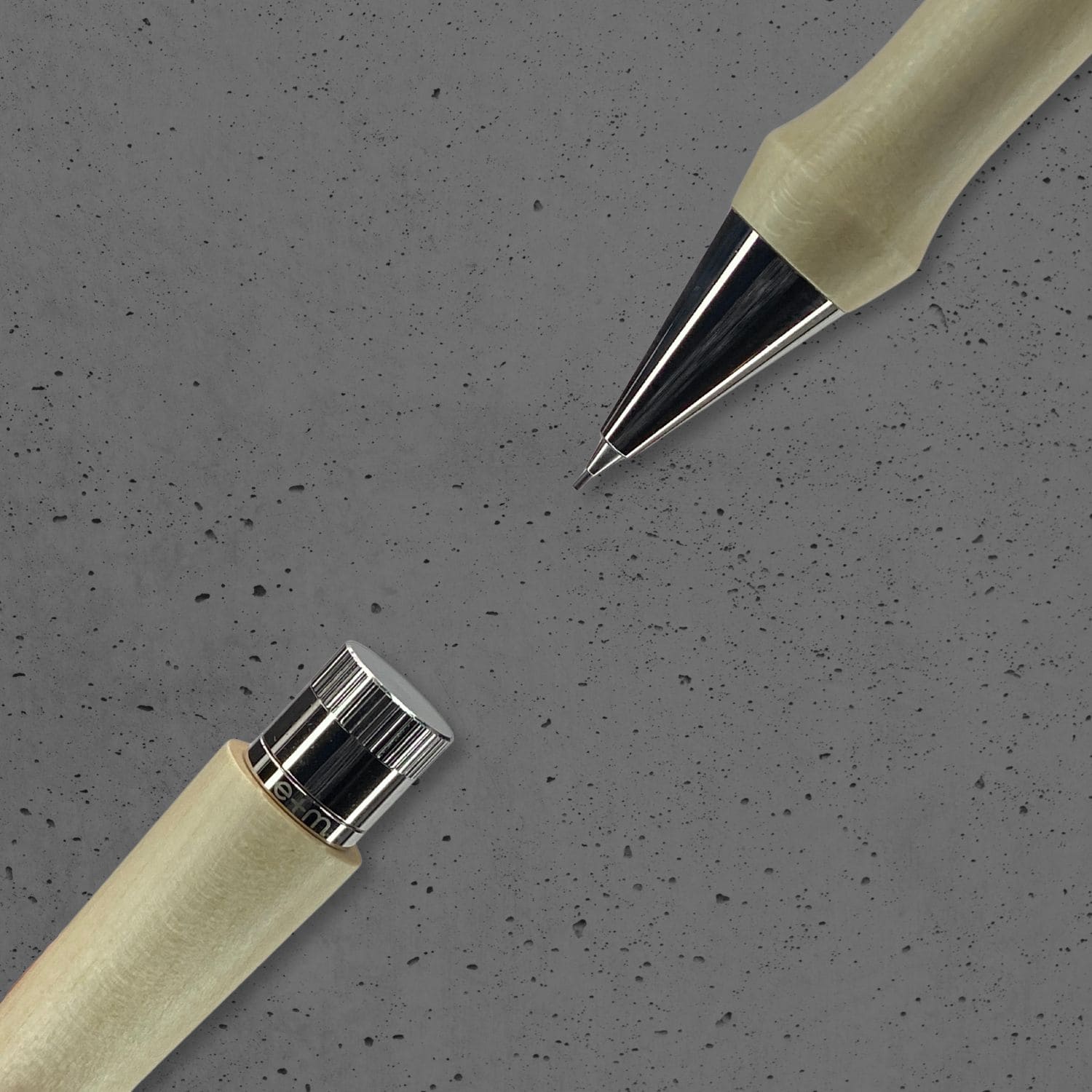 ARROW Drehbleistift Bergahorn vernickelt | e+m Holzprodukte