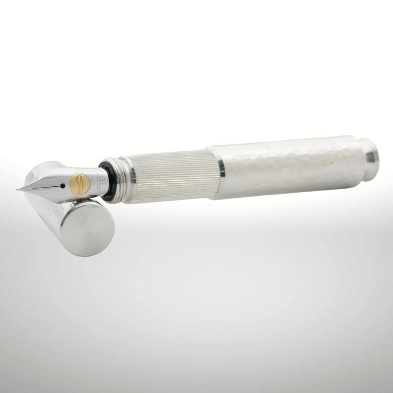Sonderedition POCKETMASTER Hammerschlag 935 Silber | ELBWOOD Füllhalter