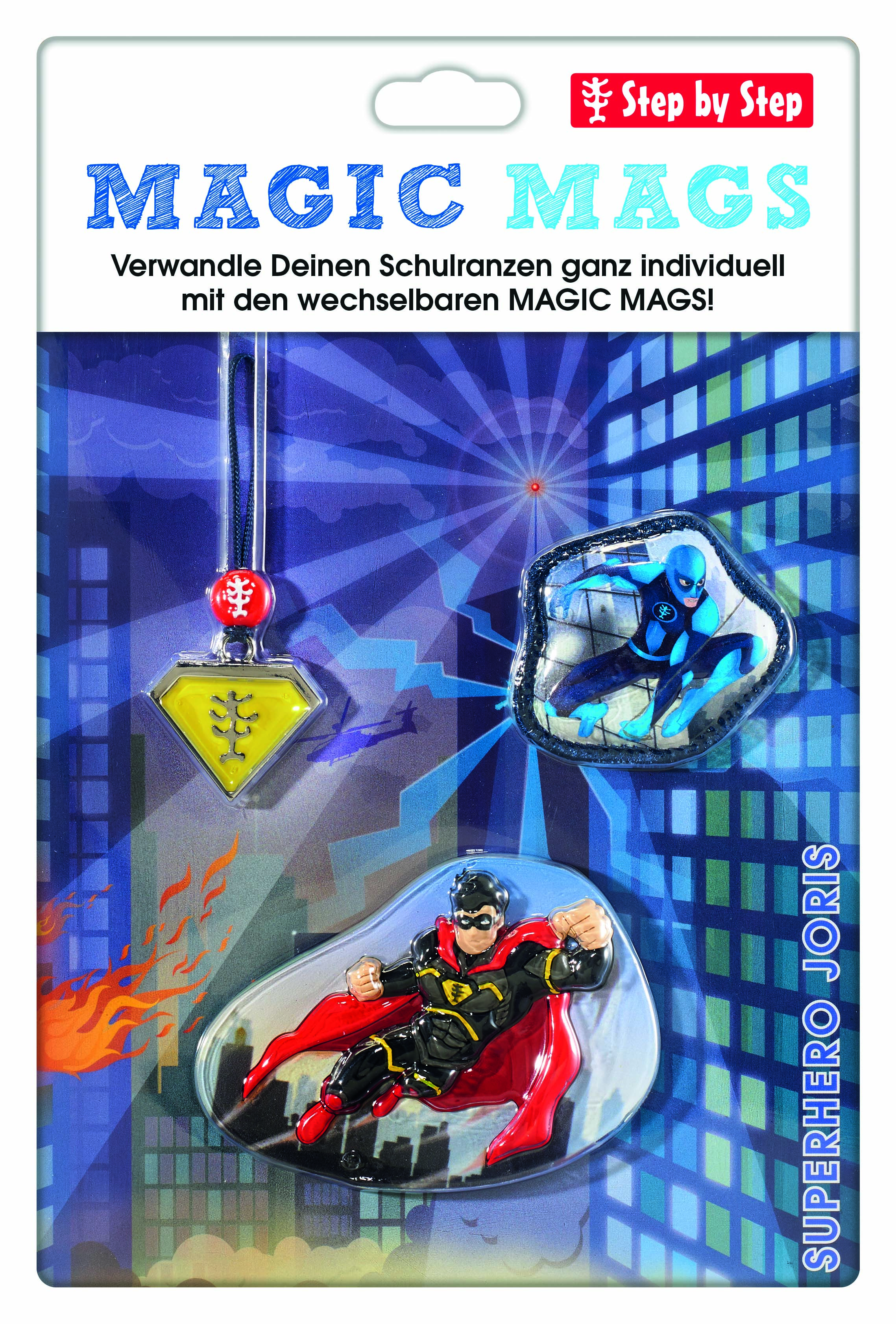 Step by Step Magic Mags „Superhero Joris“