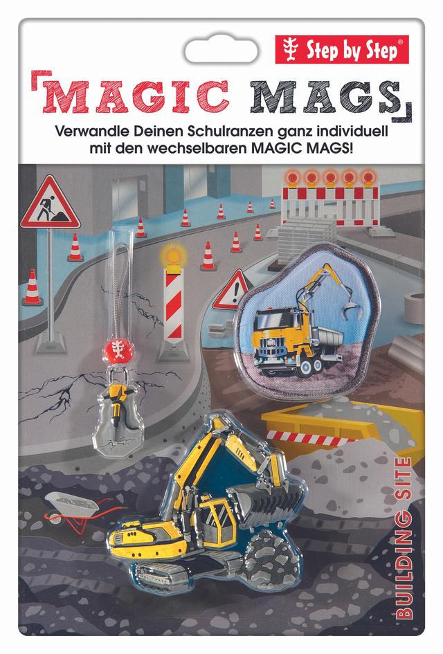 Step by Step Magic Mags Building Site Kalle