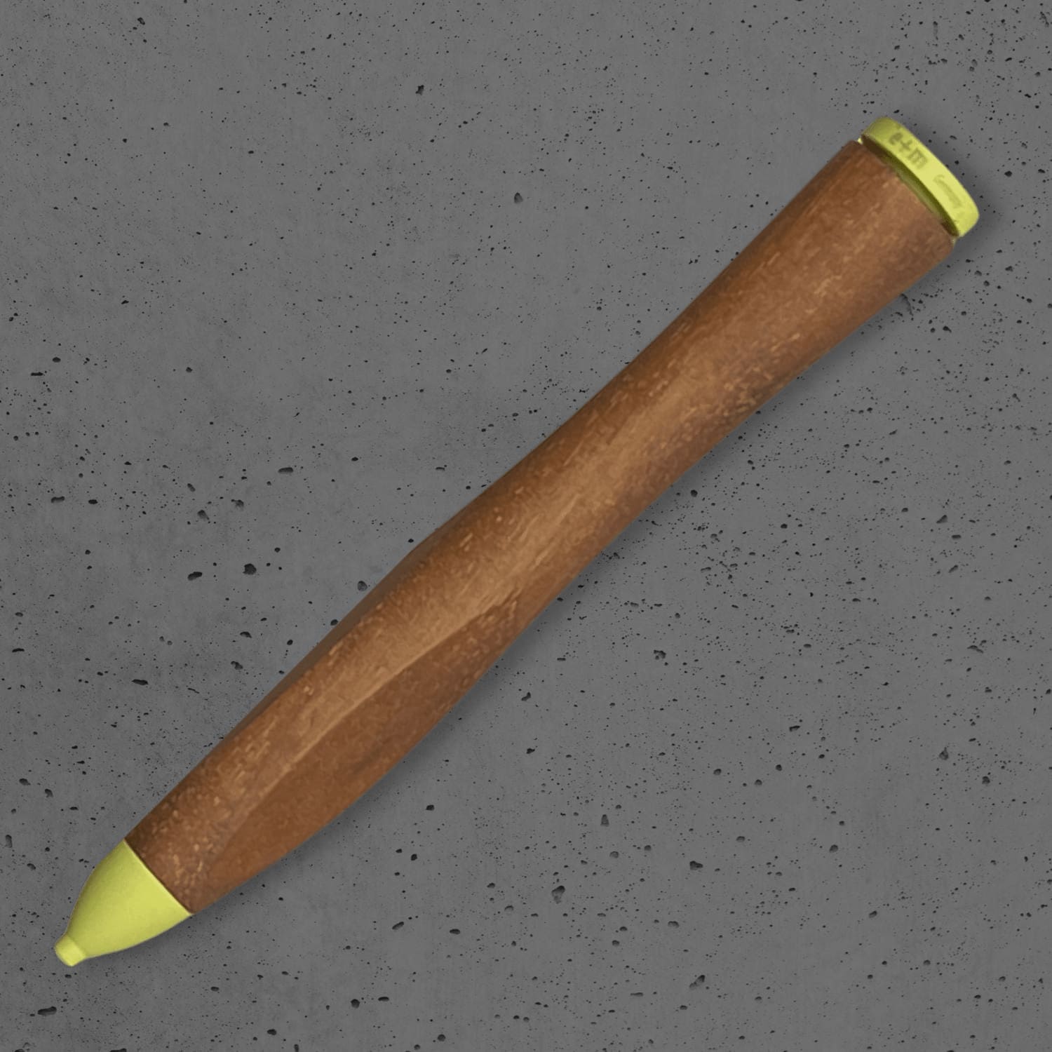 Swing Kugelschreiber Walnuss Oregano  | e+m Holzprodukte