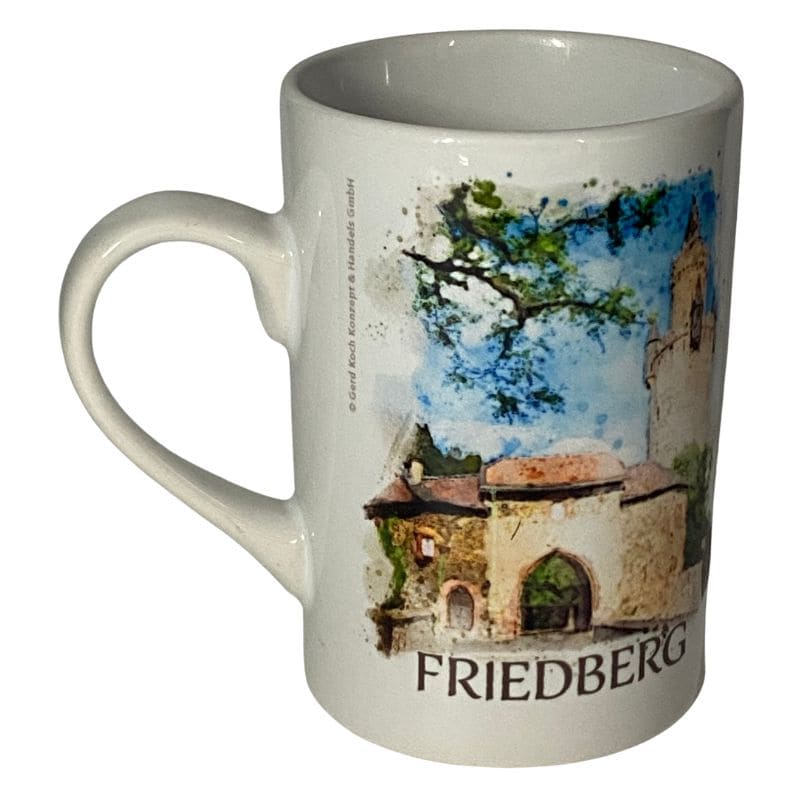 Friedberg Teebecher Burgeingang