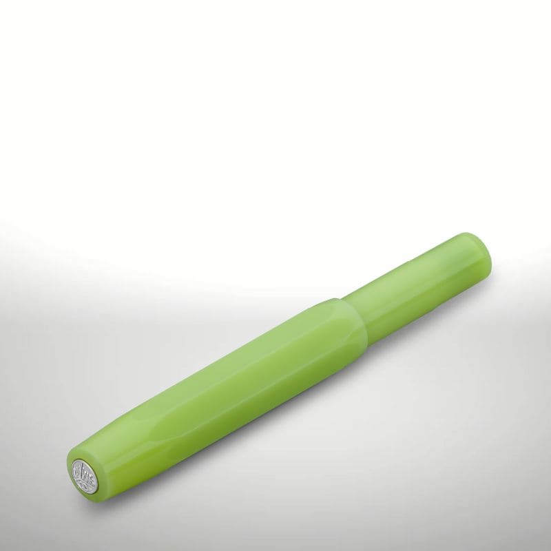 Kaweco FROSTED SPORT Füllhalter Fine Lime Feder M