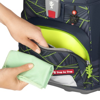 Step by Step CLOUD Schulranzen-Set "Dark Cat Chiko"