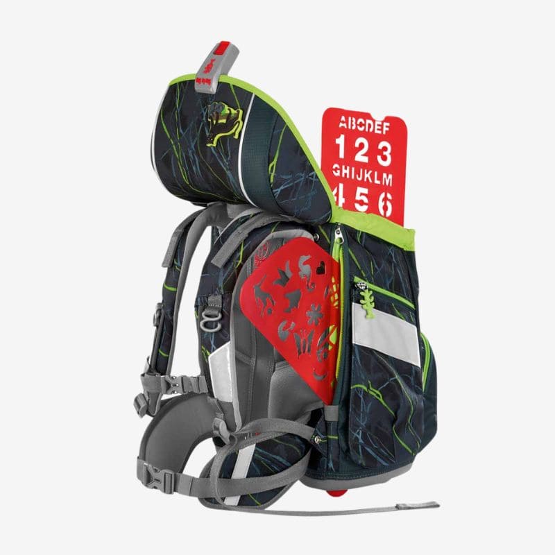 2in1 Schulranzenset „Danger Cat Chiko“