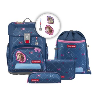 Step by Step CLOUD Schulranzen-Set "Horse Lima"