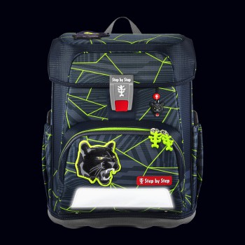 Step by Step CLOUD Schulranzen-Set "Dark Cat Chiko"