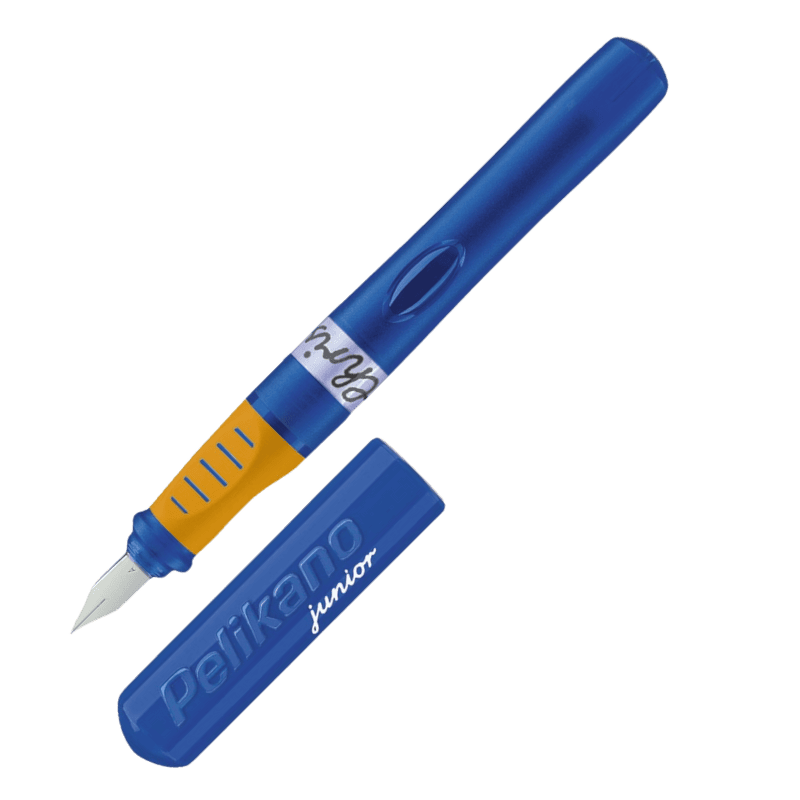 Pelikano® Schulfüller von Pelikan® P68 Junior - L, blau transluzent