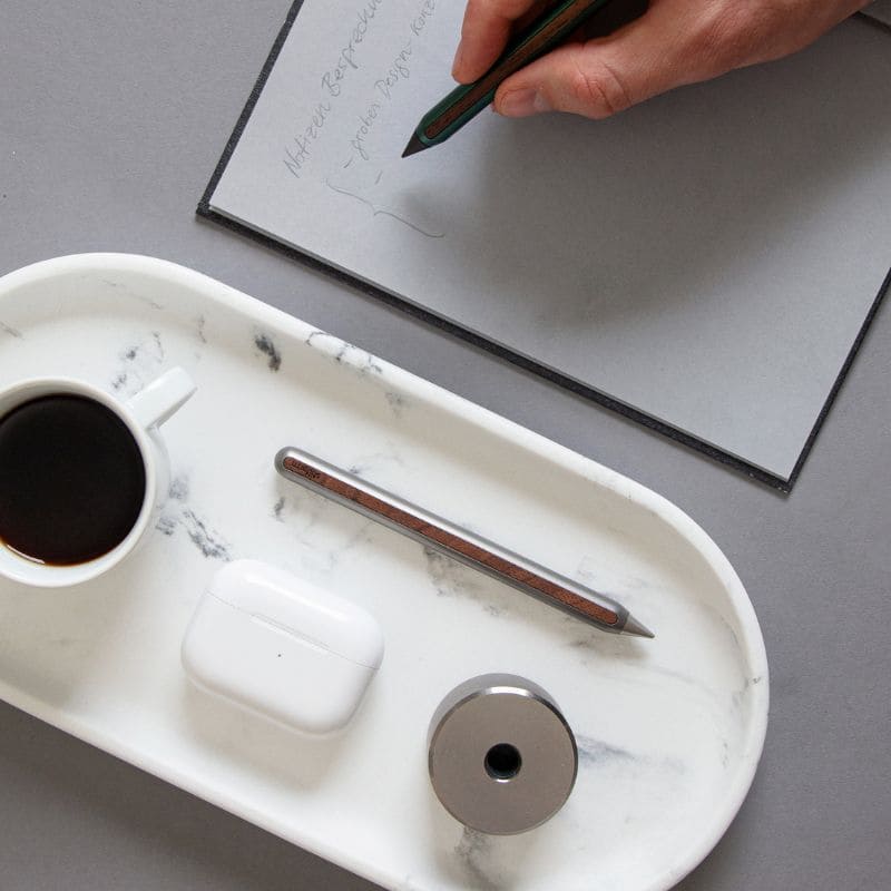 Base stilform Stifthalter Aluminium silber