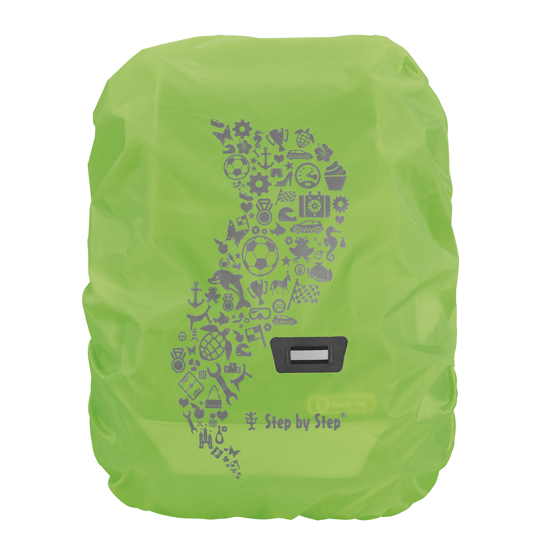 Step by Step Regen-/Sicherheitshülle medium, grün