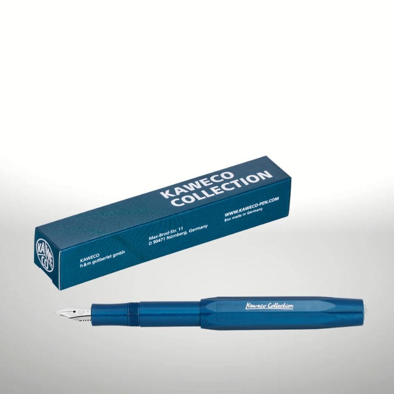 Kaweco COLLECTION Füllhalter Toyama Teal Stahlfeder B  letzte Chance