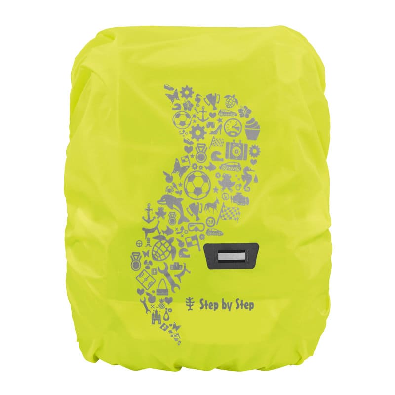 Regen-/Sicherheitshülle Medium Gelb | Step by Step