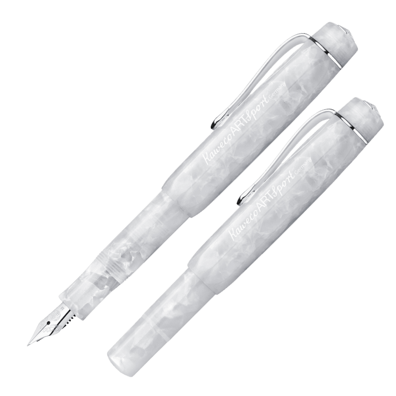 Kaweco ART SPORT Füllhalter Mineral White Federstärke M