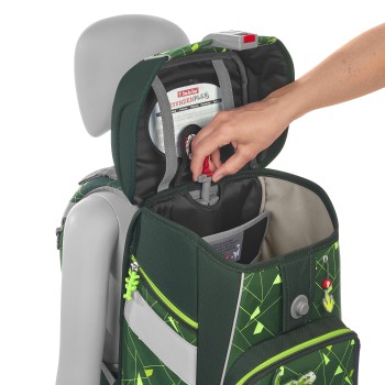 Step by Step SPACE Shine Schulranzen-Set 5 tlg., Dino Night