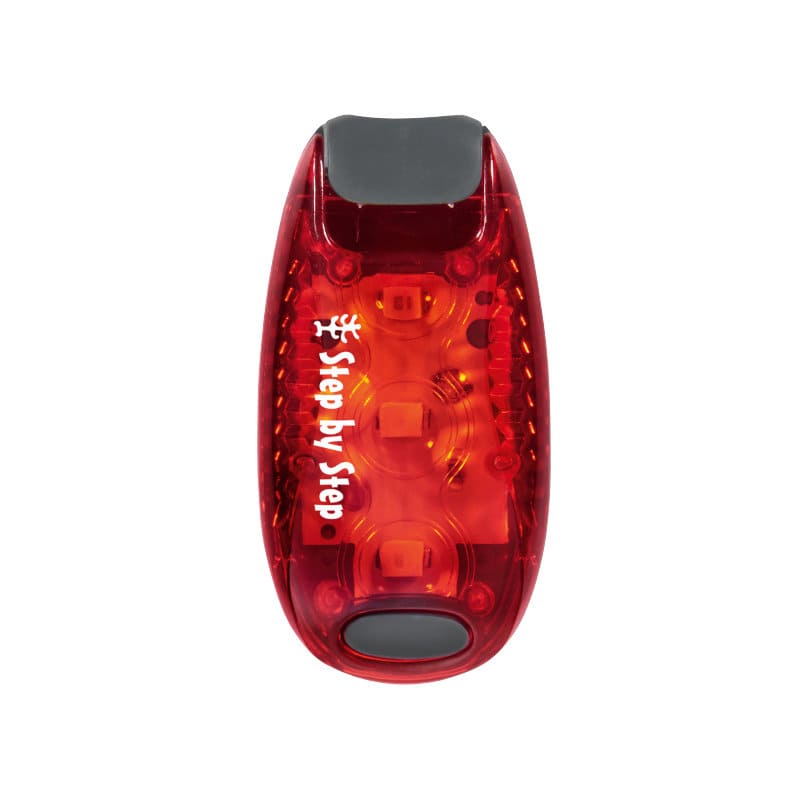 LED Sicherheitsklemmleuchte rot | Step by Step