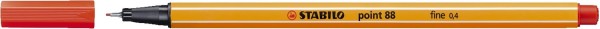 Stabilo® Fineliner point 88® - 0,4 mm, hellrot