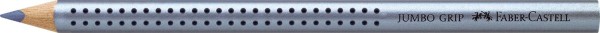 FABER-CASTELL Buntstift Jumbo GRIP - blau metallic