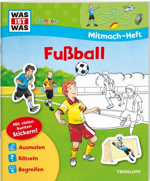 Tessloff WIW Junior Mitmach-Heft Fussball