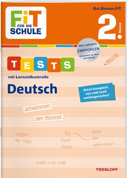 Tessloff Tests mit LZK Deutsch 2. Klasse