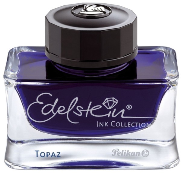 Pelikan® Edelstein® Ink - 50 ml Glasflacon, topaz (türkis-blau)