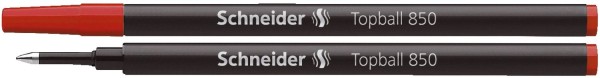 Schneider Tintenrollermine Topball 850 - 0,5 mm, rot