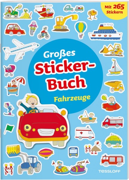 Tessloff Großes Stickerbuch. Fahrzeuge