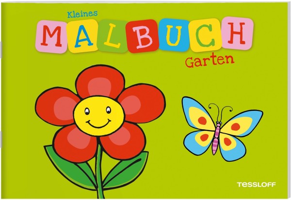 Tessloff Kleines Malbuch. Garten