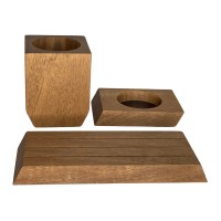 TRiO Schreibtisch-Set Organizer Walnuss von e+m Holzprodukte bei König Plus TRiO Schreibtisch-Set Organizer Walnuss von e+m Holzprodukte bei König Plus