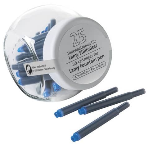 Tintenpatronen 25ST f.Lamy königsblau - PELIKAN 105908