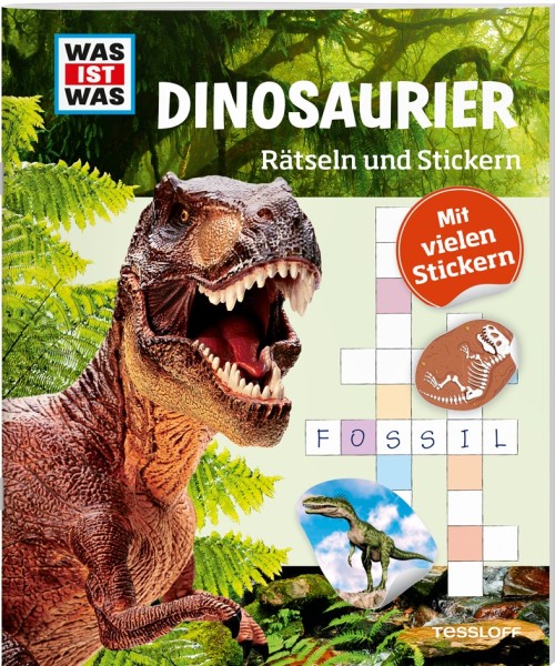 Tessloff WIW Rätseln und Stickern. Dinosaurier