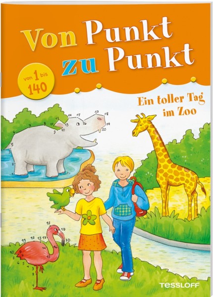 Tessloff Von Punkt zu Punkt. Ein toller Tag im Zoo