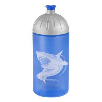 Step by Step Trinkflasche "Angry Shark", blau.